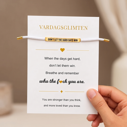 Styrkebandet - Vissa ord behöver finnas nära